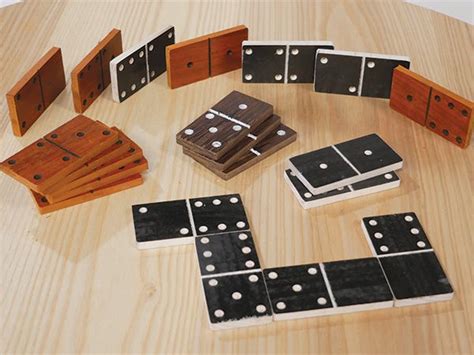 cnc machined dominoes|homemade wooden dominos.